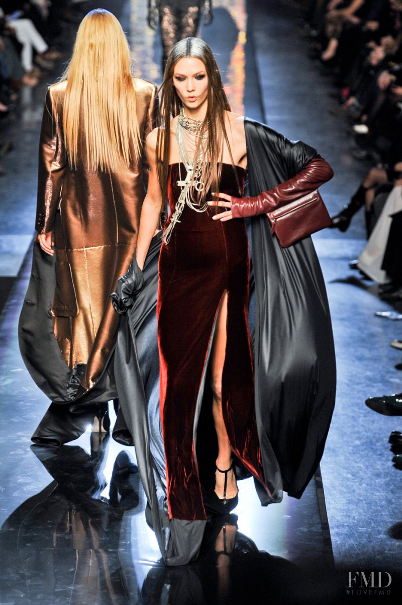 Karlie Kloss featured in  the Jean-Paul Gaultier fashion show for Autumn/Winter 2012