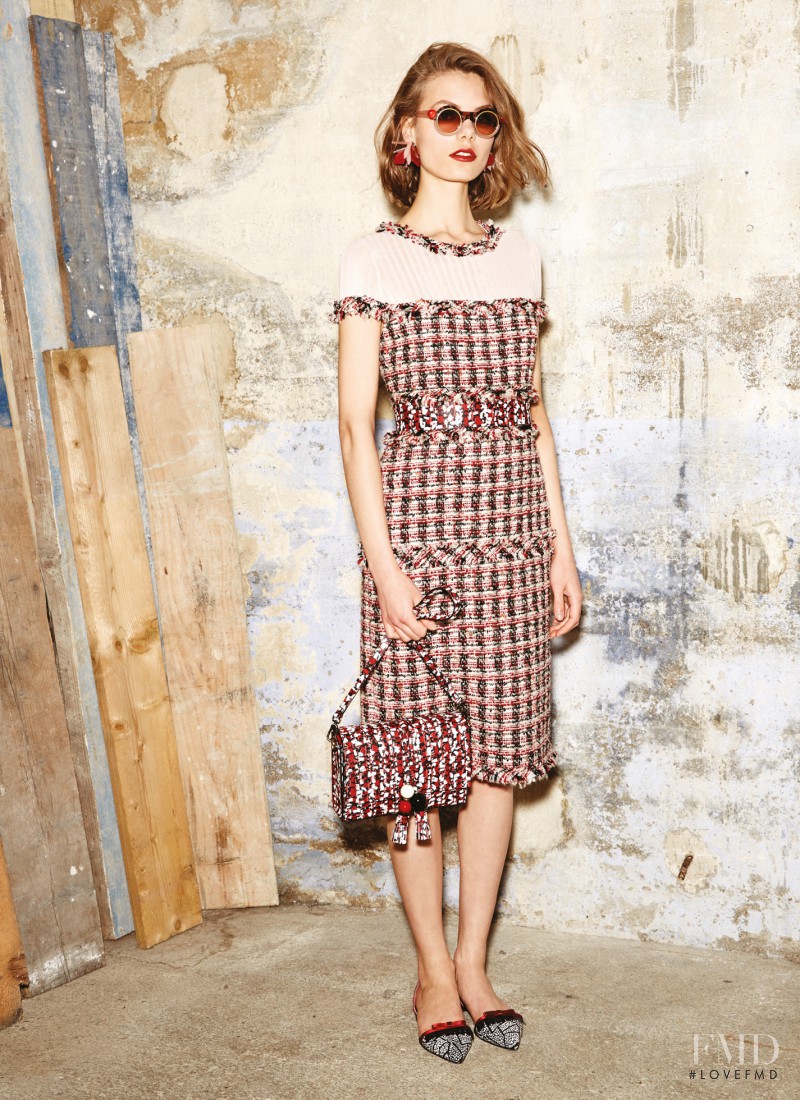 Zoe Willim featured in  the PAULE KA lookbook for Resort 2017
