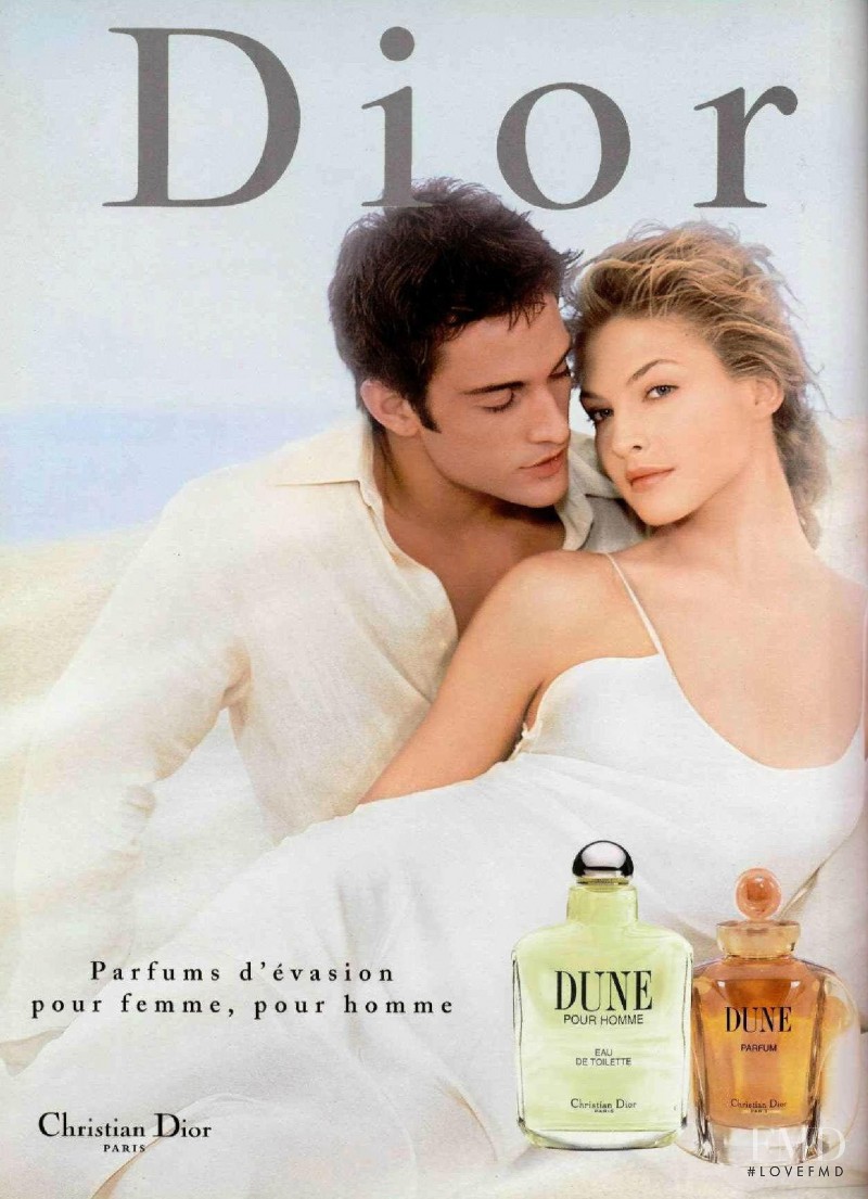 Christian Dior Parfums Fragrance - Dune  advertisement for Spring/Summer 1998