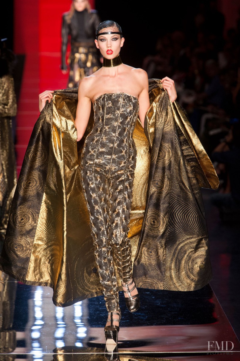 Karlie Kloss featured in  the Jean Paul Gaultier Haute Couture fashion show for Autumn/Winter 2012
