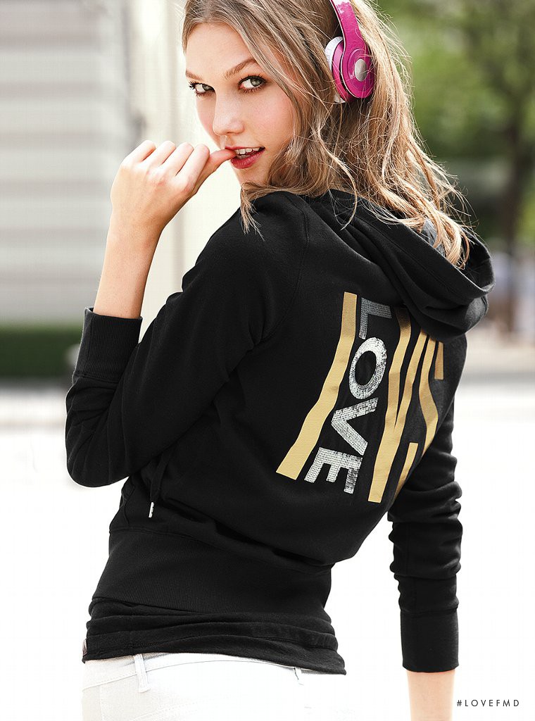 Karlie Kloss featured in  the Victoria\'s Secret Fashion catalogue for Autumn/Winter 2012