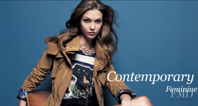 Karlie Kloss featured in  the EnC advertisement for Autumn/Winter 2012