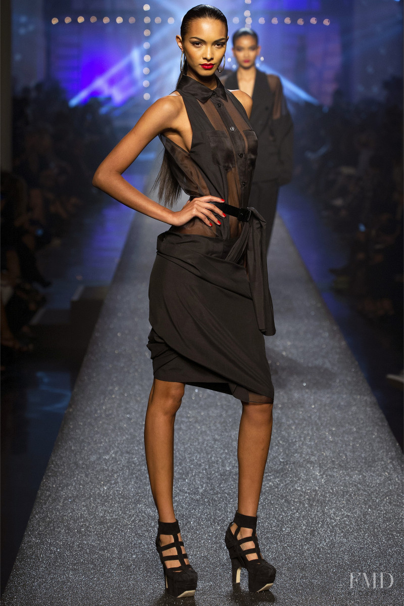 Lais Ribeiro featured in  the Jean-Paul Gaultier fashion show for Spring/Summer 2013