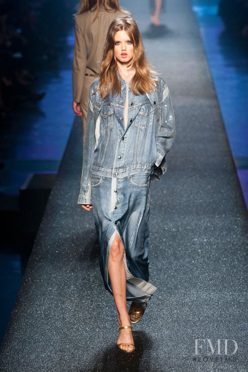 Lindsey Wixson featured in  the Jean-Paul Gaultier fashion show for Spring/Summer 2013