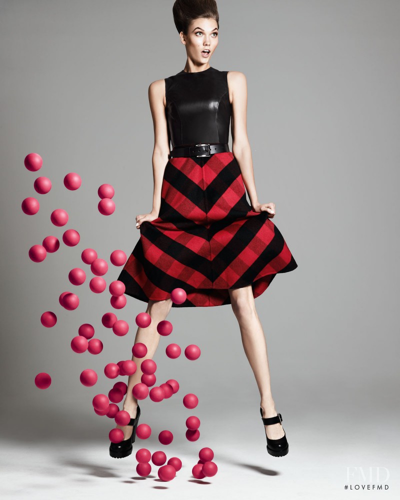 Karlie Kloss featured in  the Neiman Marcus catalogue for Autumn/Winter 2012