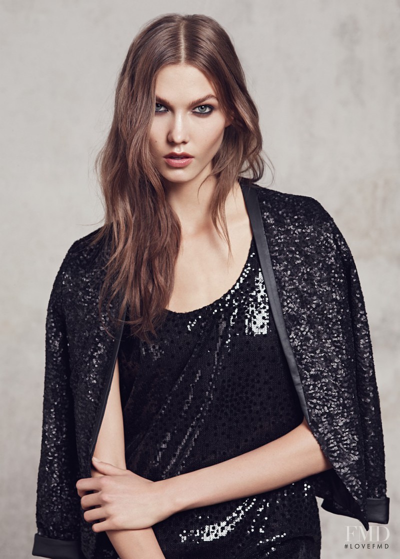 Karlie Kloss featured in  the Mango lookbook for Winter 2012
