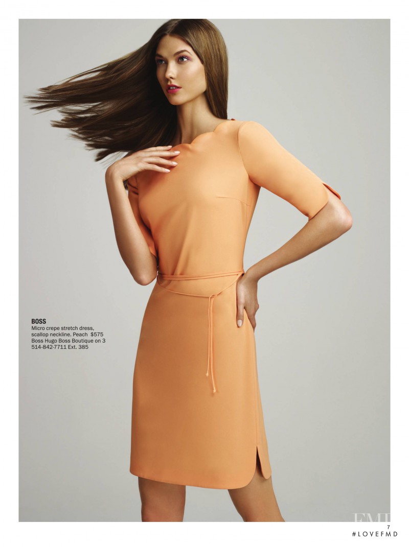 Karlie Kloss featured in  the Ogilvy catalogue for Spring/Summer 2013