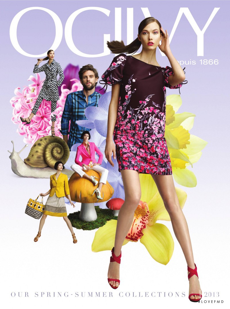 Karlie Kloss featured in  the Ogilvy catalogue for Spring/Summer 2013