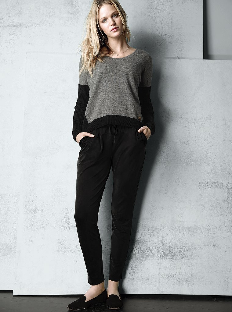Erin Heatherton featured in  the Victoria\'s Secret Casualwear catalogue for Autumn/Winter 2013