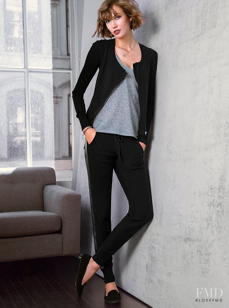 Karlie Kloss featured in  the Victoria\'s Secret Casualwear catalogue for Autumn/Winter 2013