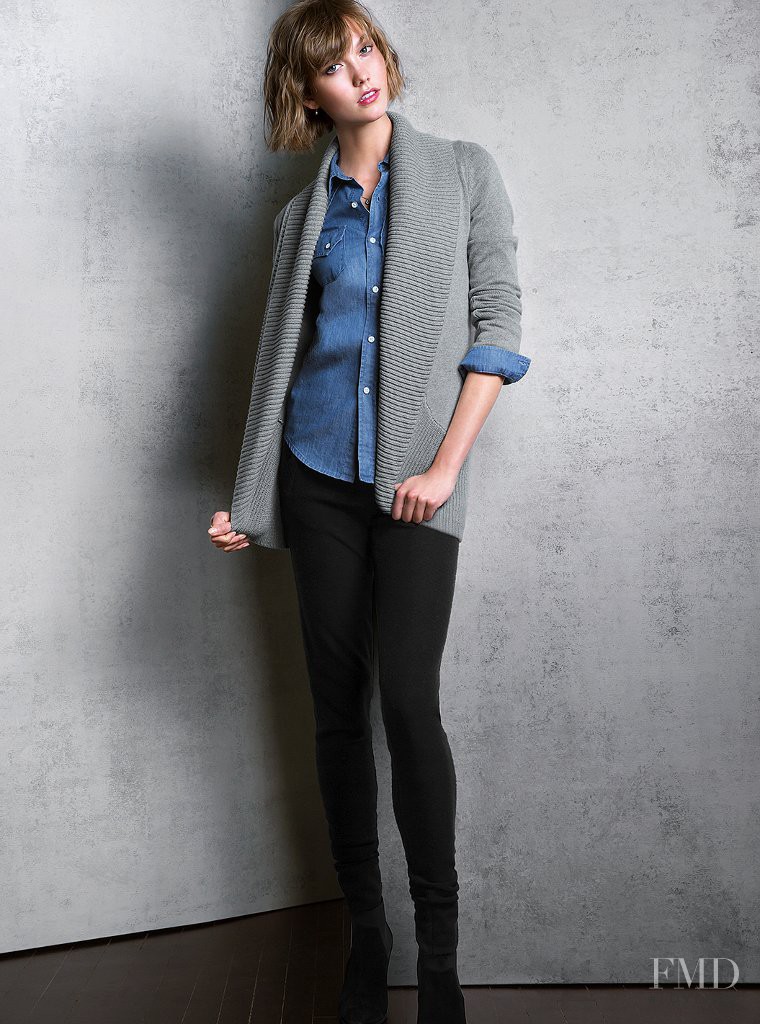 Karlie Kloss featured in  the Victoria\'s Secret Casualwear catalogue for Autumn/Winter 2013