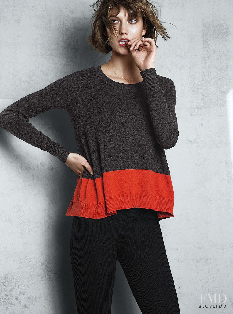 Karlie Kloss featured in  the Victoria\'s Secret Casualwear catalogue for Autumn/Winter 2013