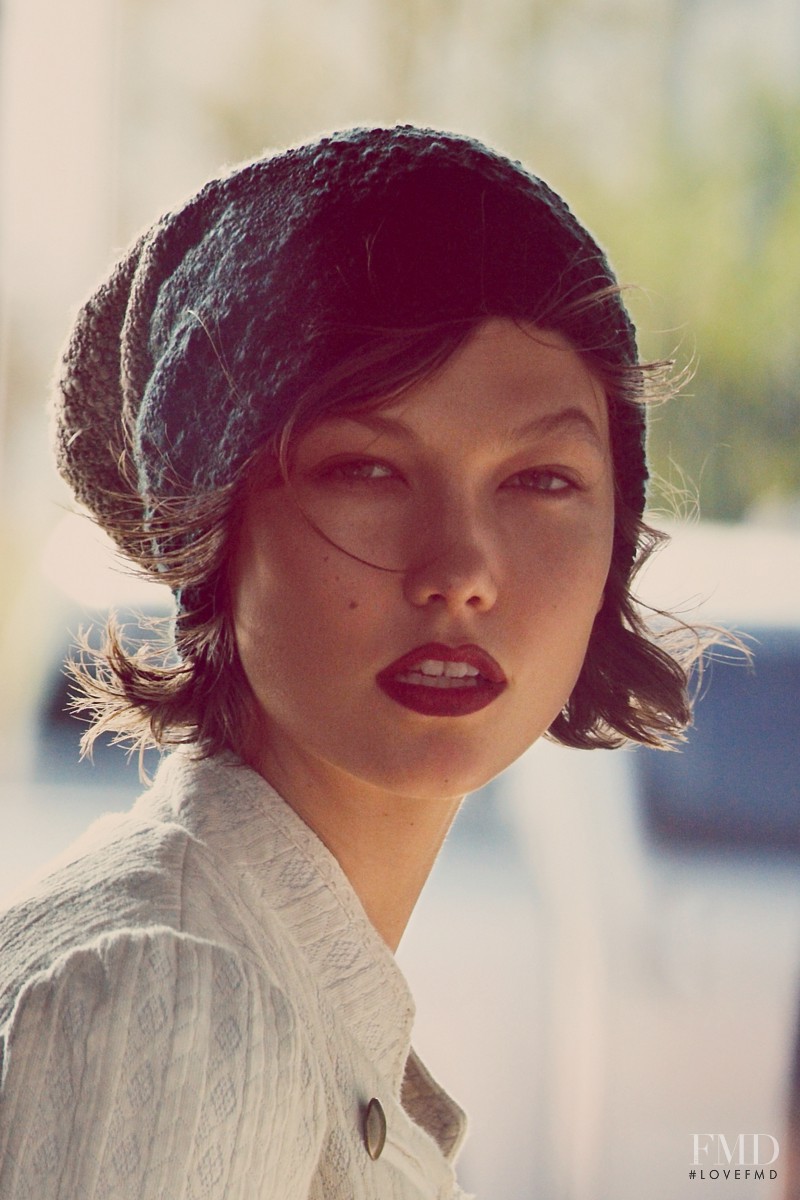 Karlie Kloss featured in  the Free People lookbook for Fall 2013