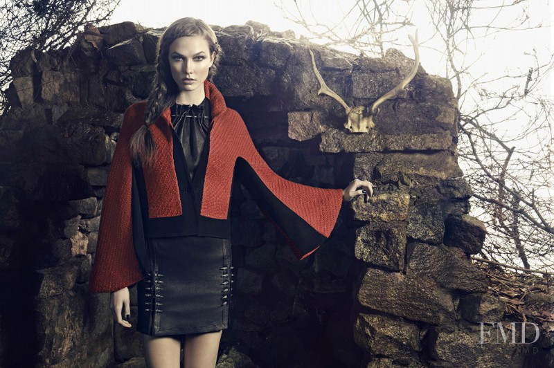 Karlie Kloss featured in  the Animale advertisement for Autumn/Winter 2014