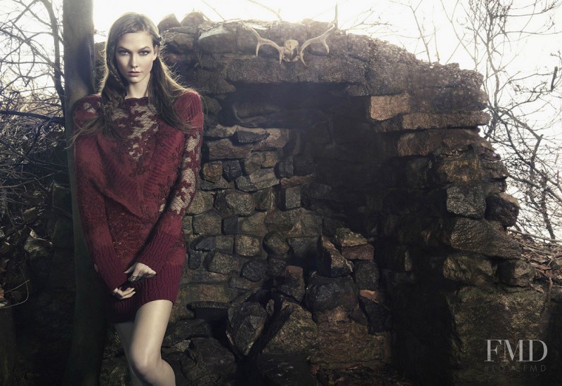 Karlie Kloss featured in  the Animale advertisement for Autumn/Winter 2014