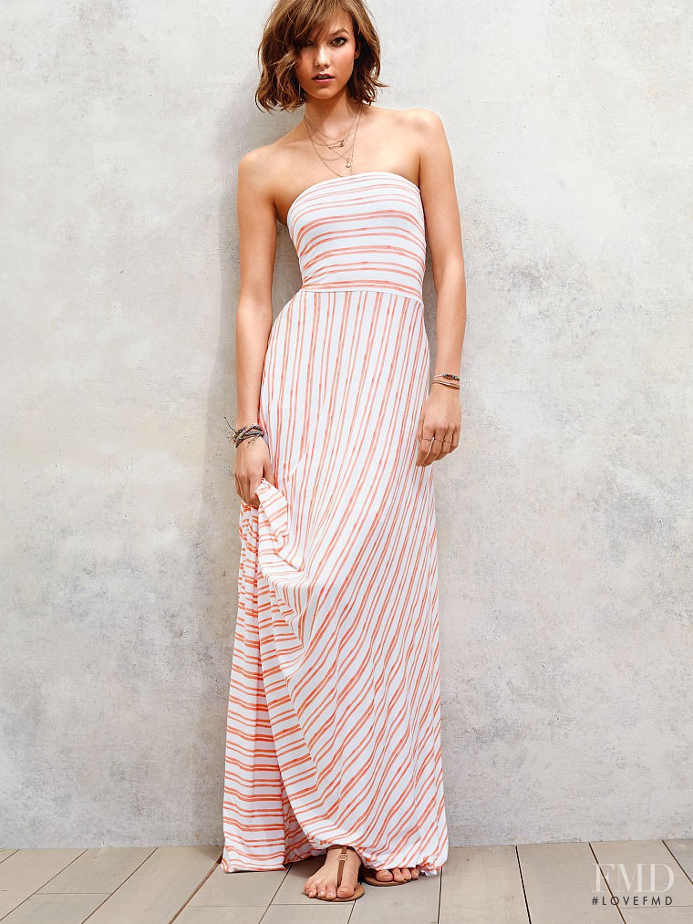 Karlie Kloss featured in  the Victoria\'s Secret Swim Swim & Beachwear catalogue for Spring/Summer 2014