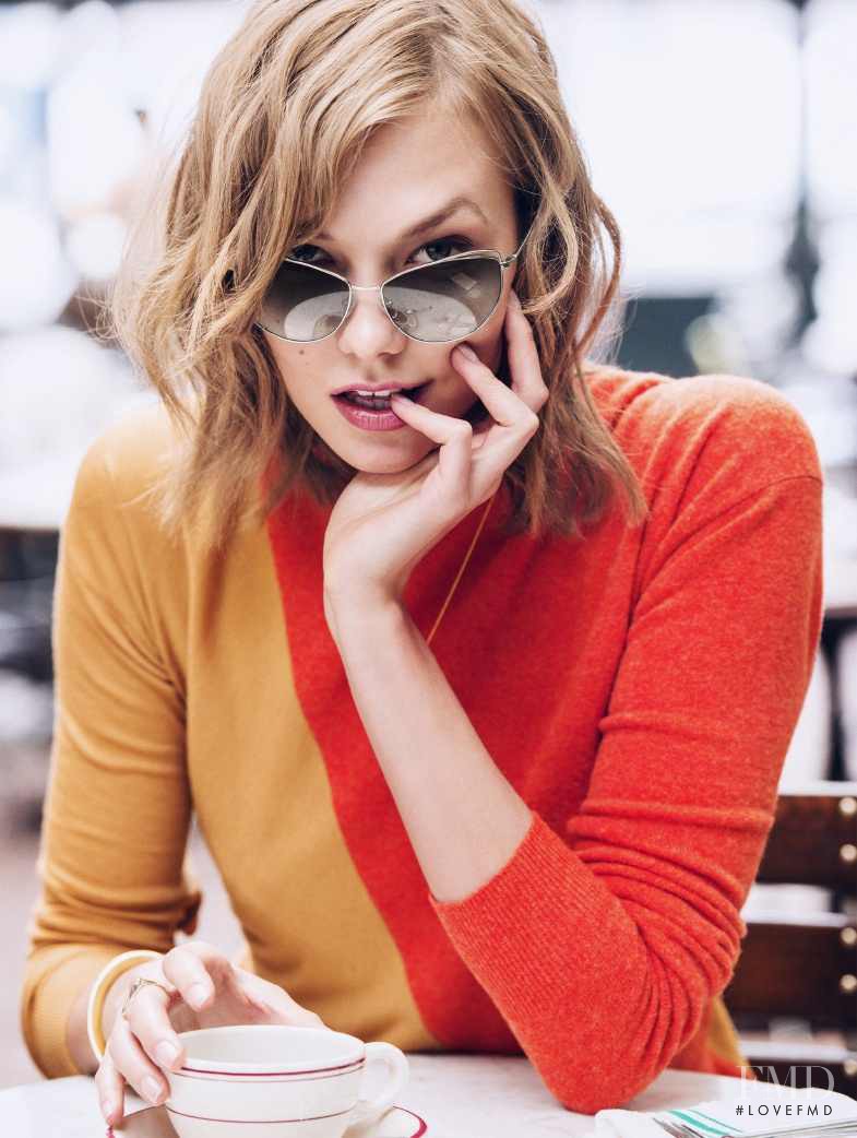 Karlie Kloss featured in  the Warby Parker by Karlie Kloss advertisement for Autumn/Winter 2014