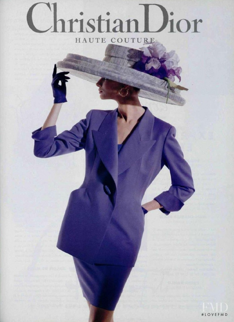 Christian Dior Haute Couture advertisement for Spring/Summer 1992