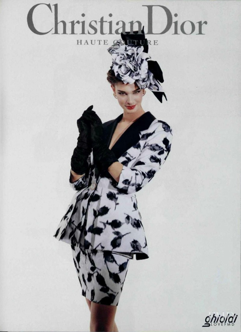 Christian Dior Haute Couture advertisement for Spring/Summer 1992