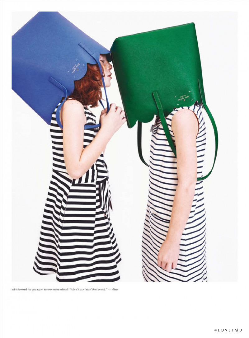 Kate Spade New York advertisement for Spring/Summer 2015