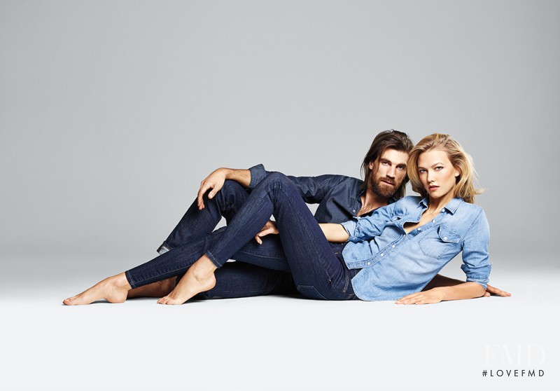 Karlie Kloss featured in  the Joe Fresh advertisement for Spring/Summer 2015