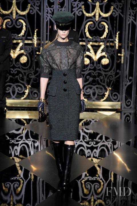 Marike Le Roux featured in  the Louis Vuitton fashion show for Autumn/Winter 2011