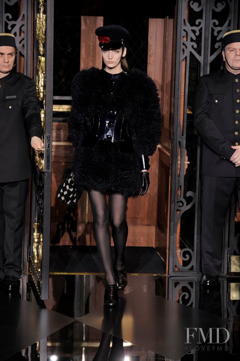 Zuzanna Bijoch featured in  the Louis Vuitton fashion show for Autumn/Winter 2011