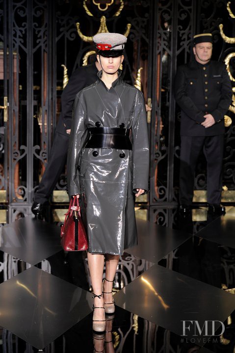 Karolina Kurkova featured in  the Louis Vuitton fashion show for Autumn/Winter 2011