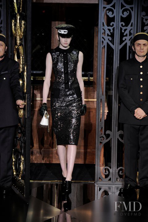 Sofia Fisher featured in  the Louis Vuitton fashion show for Autumn/Winter 2011