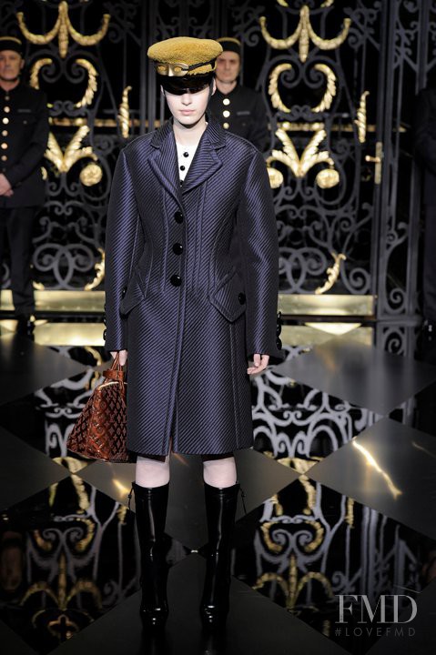 Julia Nobis featured in  the Louis Vuitton fashion show for Autumn/Winter 2011