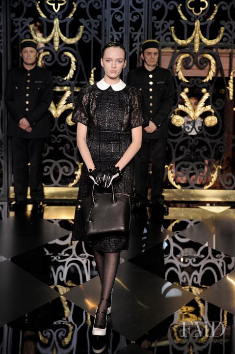 Daria Strokous featured in  the Louis Vuitton fashion show for Autumn/Winter 2011