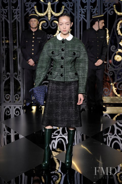 Fei Fei Sun featured in  the Louis Vuitton fashion show for Autumn/Winter 2011