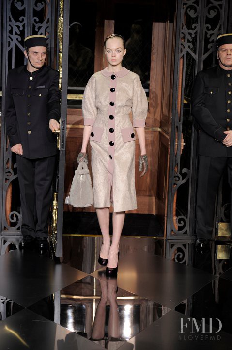 Siri Tollerod featured in  the Louis Vuitton fashion show for Autumn/Winter 2011