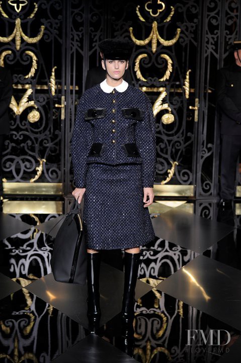 Izabel Goulart featured in  the Louis Vuitton fashion show for Autumn/Winter 2011