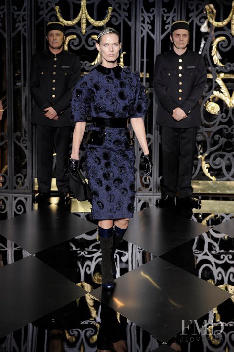 Malgosia Bela featured in  the Louis Vuitton fashion show for Autumn/Winter 2011