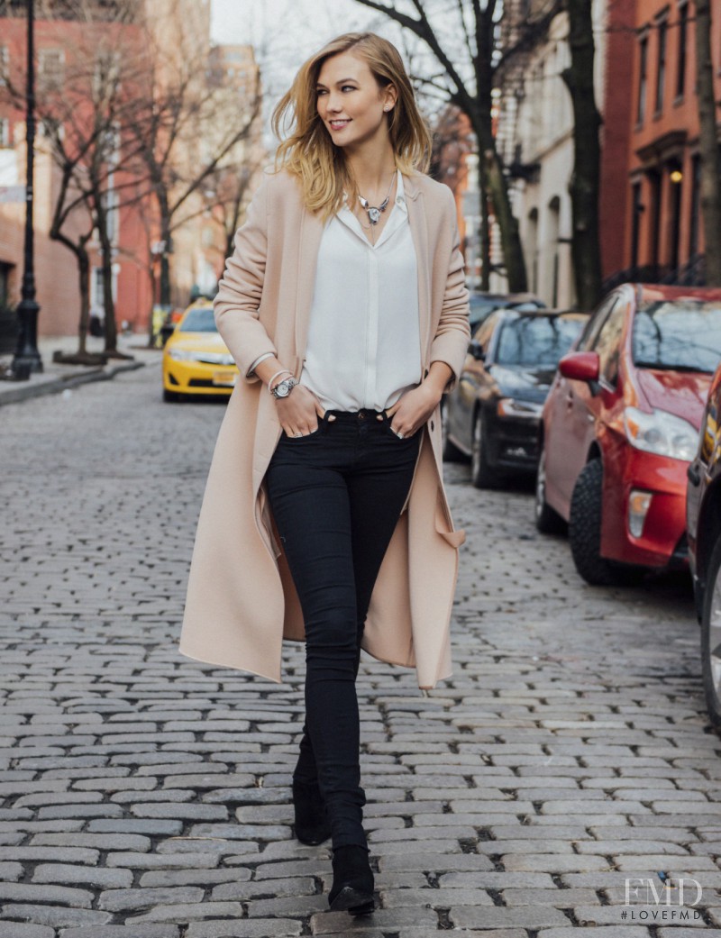 Karlie Kloss featured in  the Swarovski advertisement for Autumn/Winter 2016