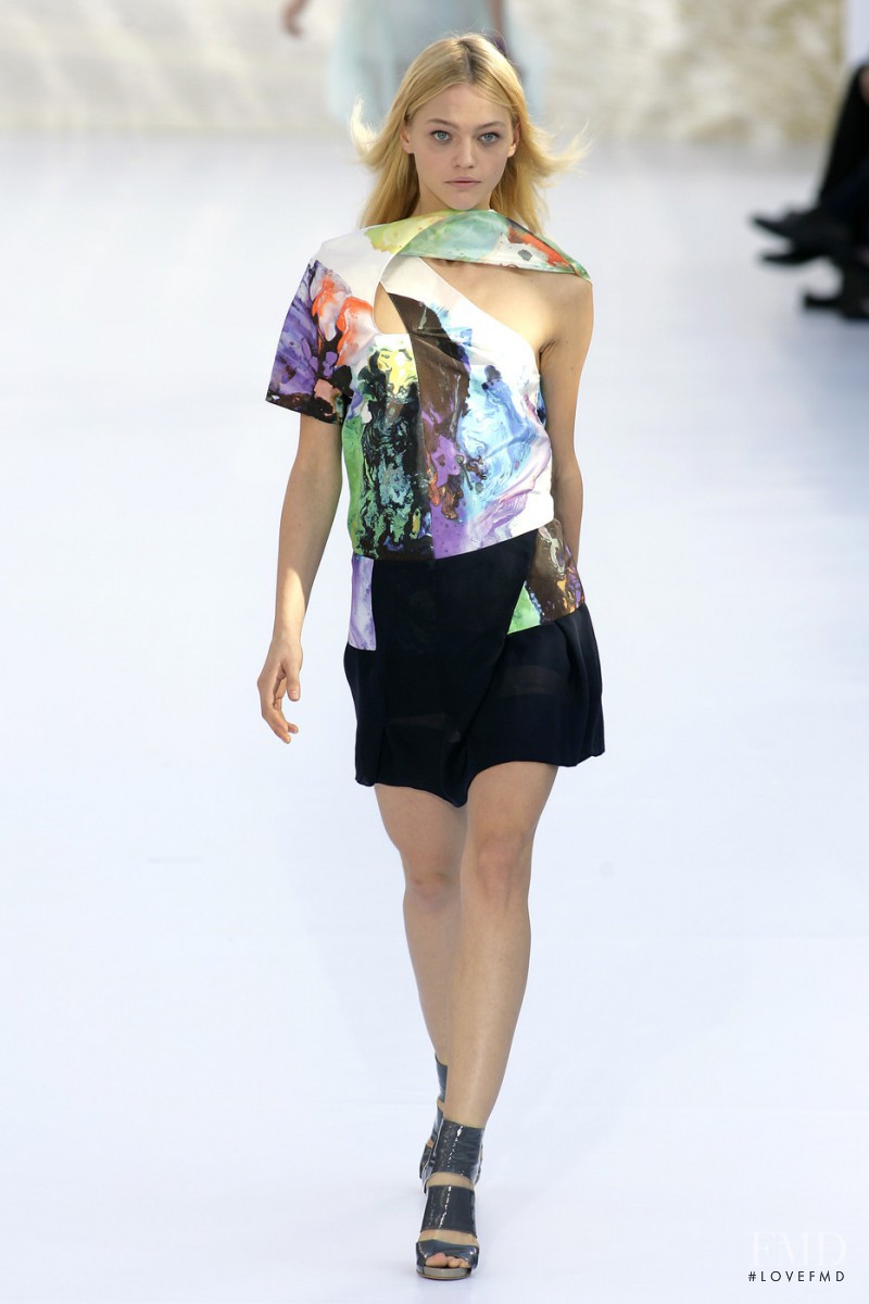 Sasha Pivovarova featured in  the Chloe fashion show for Spring/Summer 2008