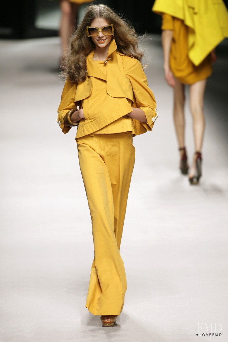 Karlie Kloss featured in  the Sonia Rykiel fashion show for Spring/Summer 2008