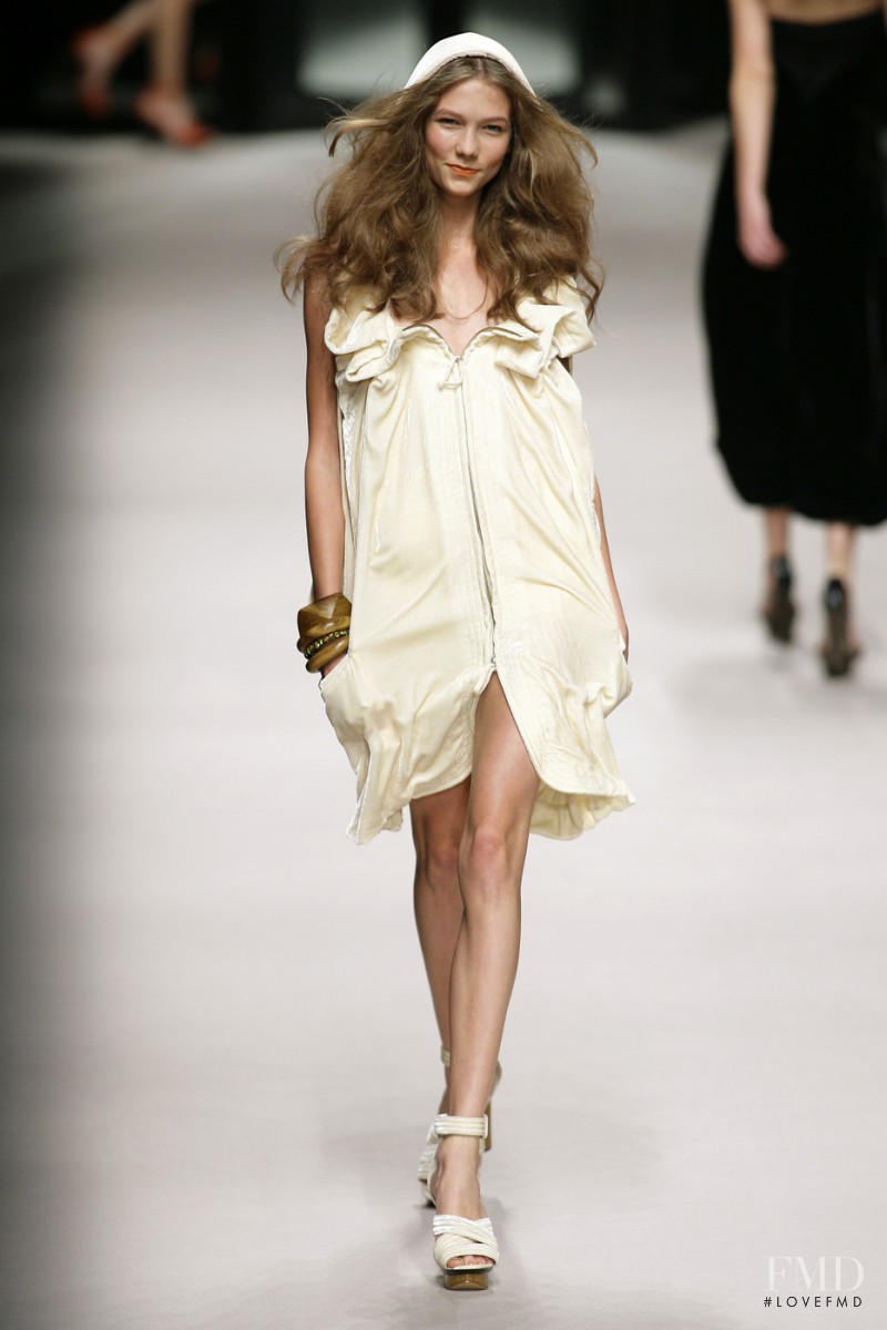Karlie Kloss featured in  the Sonia Rykiel fashion show for Spring/Summer 2008