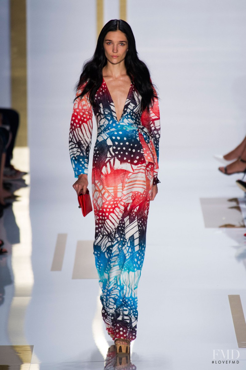 Diane Von Furstenberg fashion show for Spring/Summer 2014