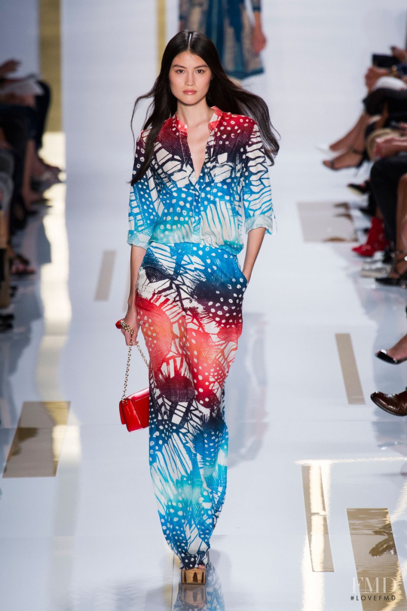 Diane Von Furstenberg fashion show for Spring/Summer 2014