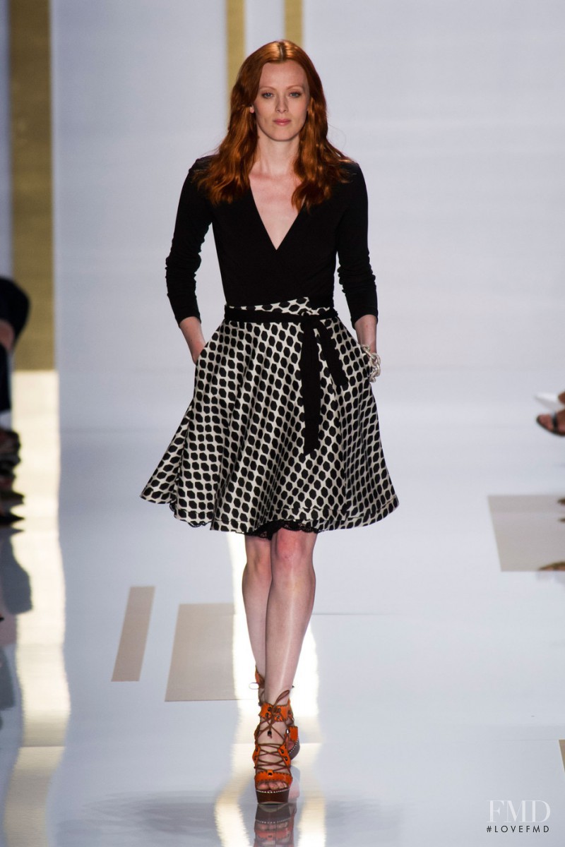 Diane Von Furstenberg fashion show for Spring/Summer 2014