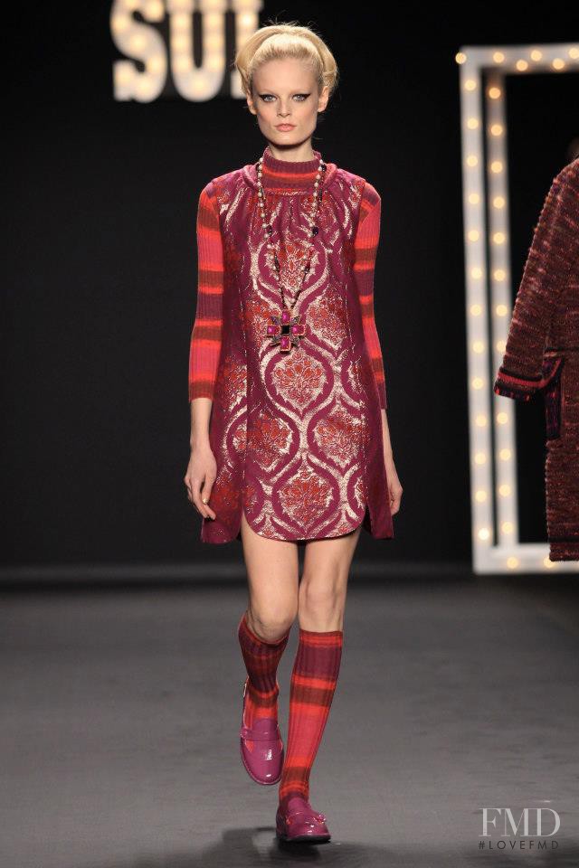 Anna Sui fashion show for Autumn/Winter 2013