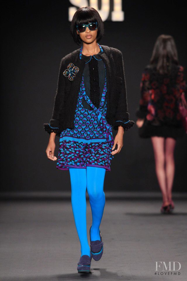 Marihenny Rivera Pasible featured in  the Anna Sui fashion show for Autumn/Winter 2013
