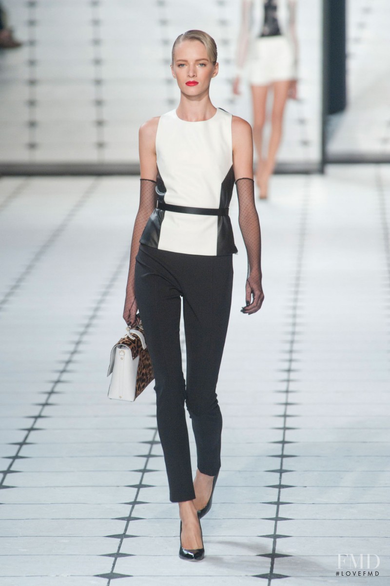 Daria Strokous featured in  the Jason Wu fashion show for Spring/Summer 2013