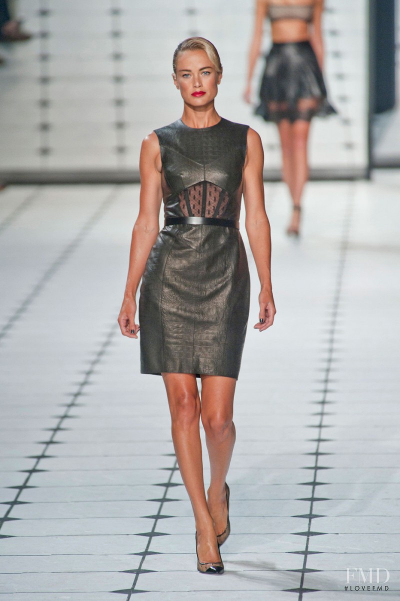 Carolyn Murphy featured in  the Jason Wu fashion show for Spring/Summer 2013