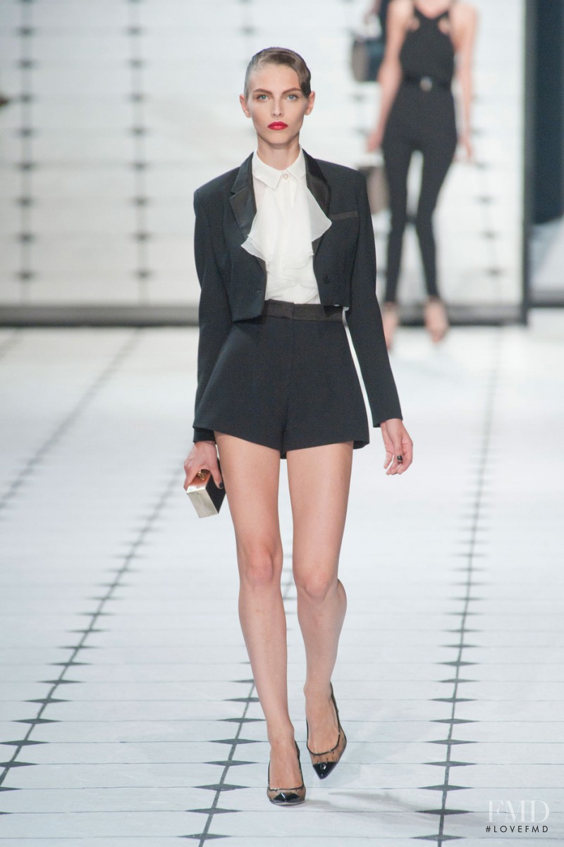 Karlina Caune featured in  the Jason Wu fashion show for Spring/Summer 2013