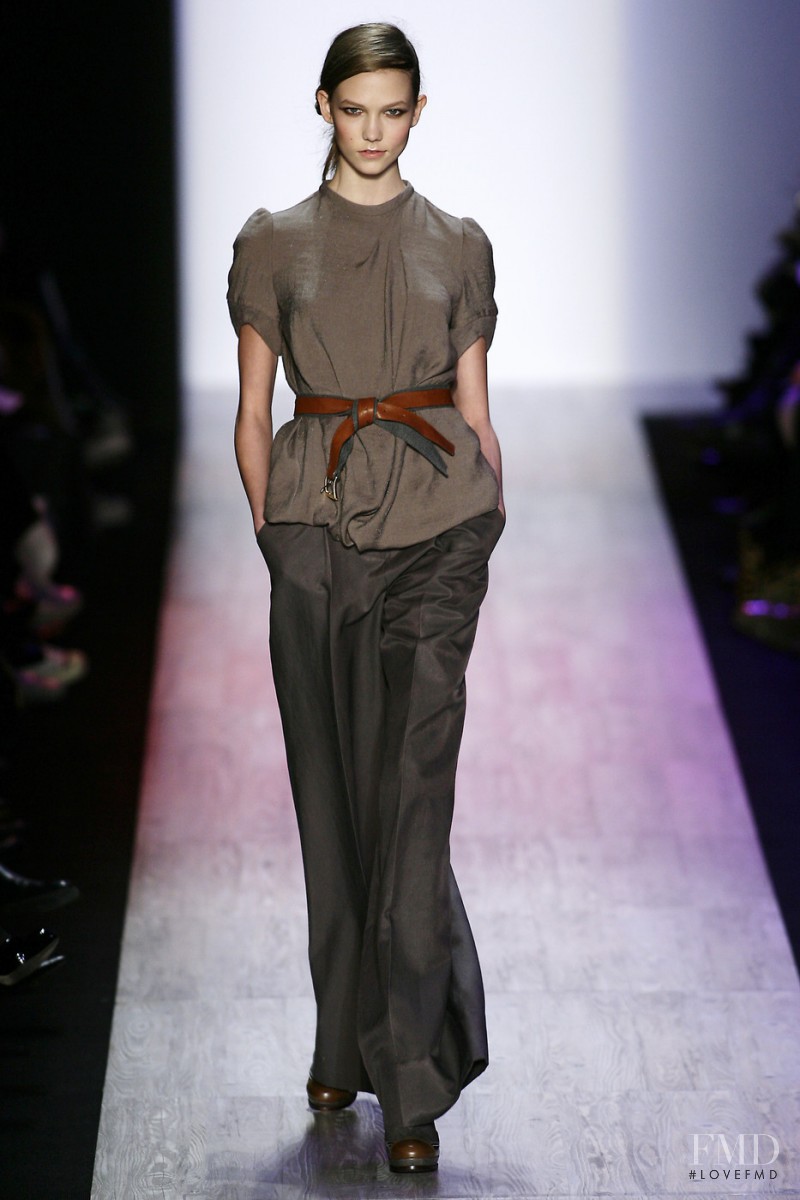 Karlie Kloss featured in  the BCBG By Max Azria fashion show for Autumn/Winter 2008