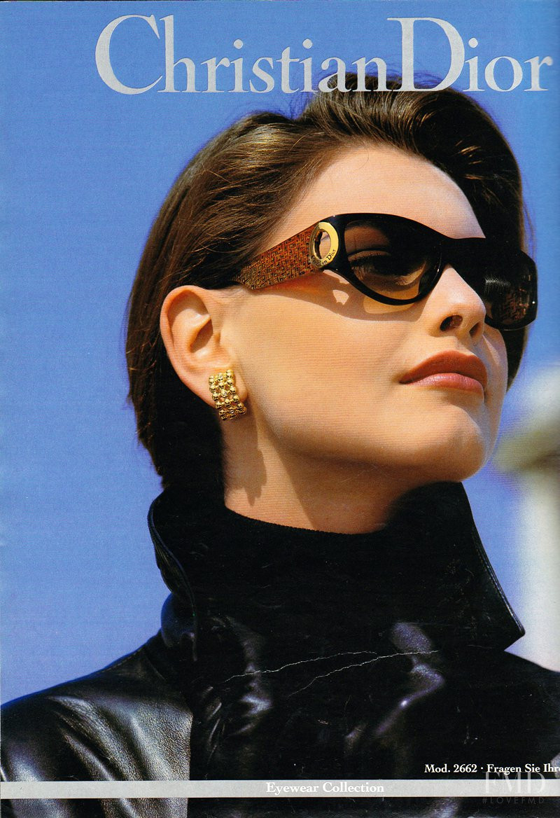 Gretha Cavazzoni featured in  the Christian Dior advertisement for Spring/Summer 1993