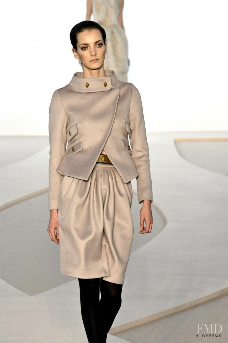 Denisa Dvorakova featured in  the Valentino fashion show for Autumn/Winter 2008